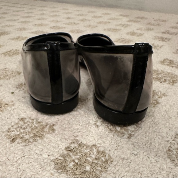 Chanel CC Captoe Classic Ballet Flat PVC Transparent 37 - Picture 15 of 16